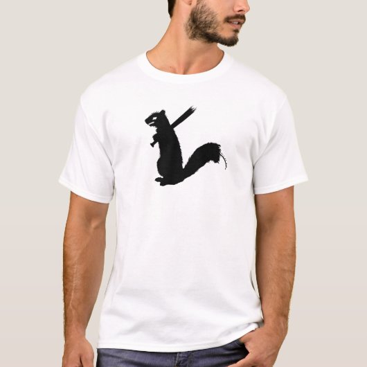 怒っているゾンビのリスのコレクション Tシャツ (正面)