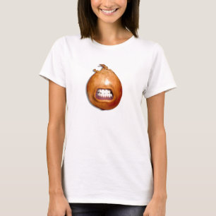 怒っているタマネギ Tシャツ