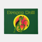 怒っているドラゴン ドアマット (正面)