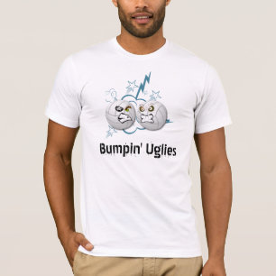 怒っているバレーボールのBumpin Ugliesのチーム・スポーツのTシャツ Tシャツ