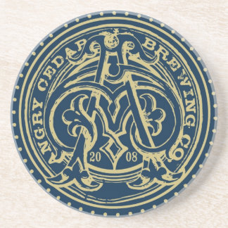 怒っているヒマラヤスギのコースター コースター