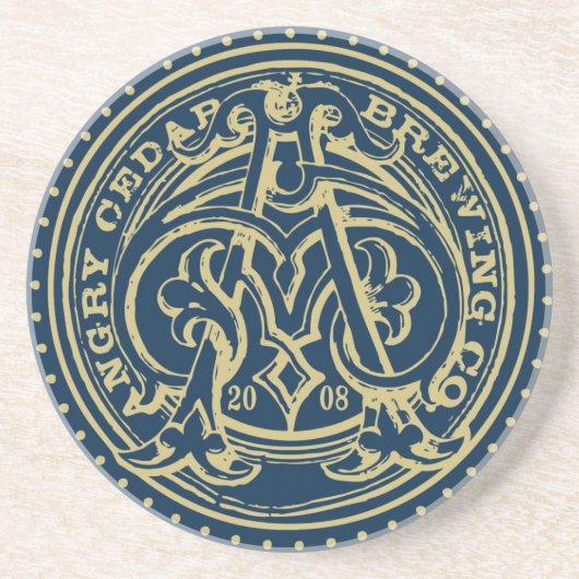 怒っているヒマラヤスギのコースター コースター (正面)