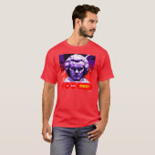怒っているベートーベン Tシャツ (正面フル)