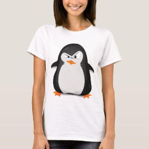 怒っているペンギン Tシャツ