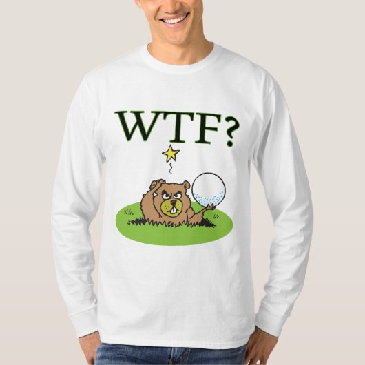 怒っているホリネズミ Tシャツ (正面)