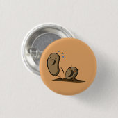 怒っているポテト 缶バッジ (正面&裏面)