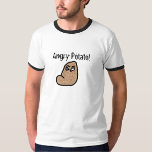 怒っているポテト! Tシャツ