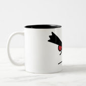 怒っているマグ ツートーンマグカップ (左)