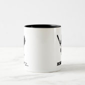 怒っているリスは言います; それを持って来て下さい ツートーンマグカップ (中央)