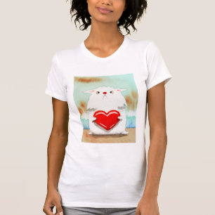 怒っている子猫 Tシャツ