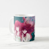 怒っている宇宙マグ コーヒーマグカップ (正面左)