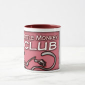 怒っている小さい猿クラブマグ マグカップ (中央)