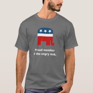 怒っている暴徒の誇り高いメンバー Tシャツ