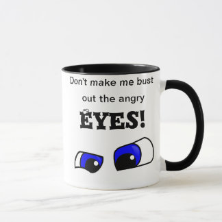 怒っている目の信号器のコーヒー・マグ マグカップ