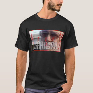 怒っている祖父のTシャツ(役人)のデザイン#1 Tシャツ