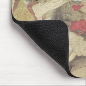 怒っている馬 マウスパッド (コーナー)