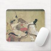 怒っている馬 マウスパッド (マウス)