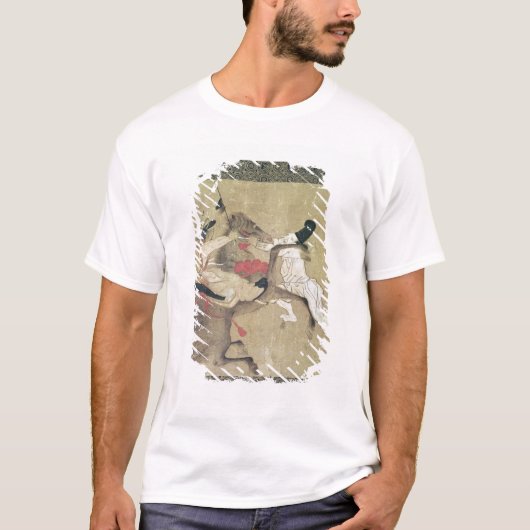 怒っている馬 Tシャツ (正面)