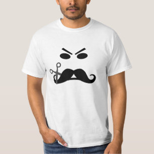 怒っている髭のワイシャツ-スタイルを選んで下さい Tシャツ