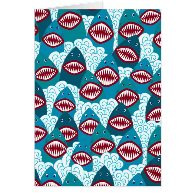 怒っている鮫 (正面)