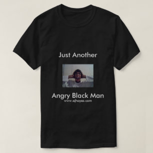 "怒っている黒人男性"のTシャツ Tシャツ