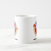 怒っているKokoのコーヒー・マグ コーヒーマグカップ (中央)