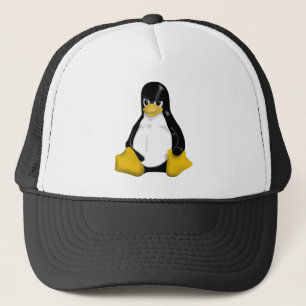 怒っているLINUXのタキシードのペンギン キャップ