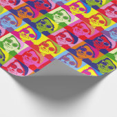 怒っているSalmond ラッピングペーパー (角)