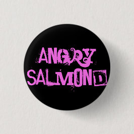 怒っているSalmond 缶バッジ