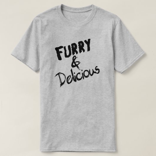 怒っておいしい! Tシャツ (デザイン正面)