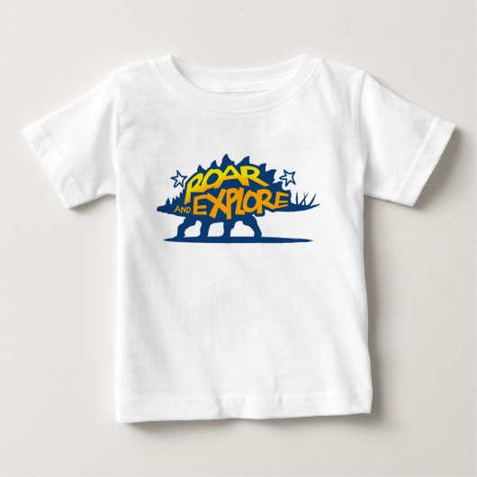 怒って探検しよう ベビーTシャツ (正面)