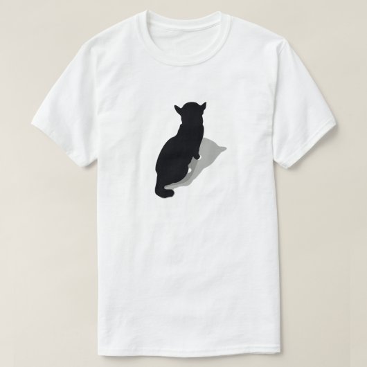 怒って猫を見るな Tシャツ (デザイン正面)