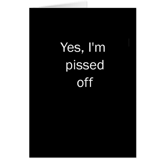 怒らせられる (正面)