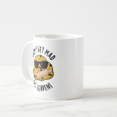 怒らないでイーストで Dough パンジョーク コーヒーマグカップ (正面左)