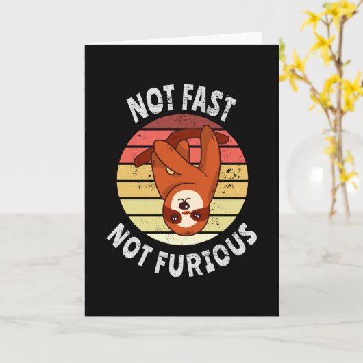 怒らない怒らない激しい怒り カード (黄色い花)