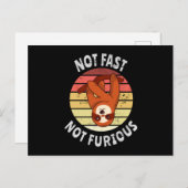 怒らない怒らない激しい怒り ポストカード (正面/裏面)