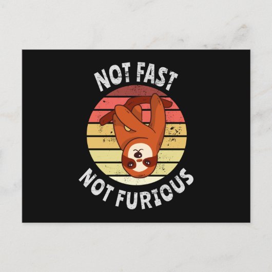 怒らない怒らない激しい怒り ポストカード (正面)