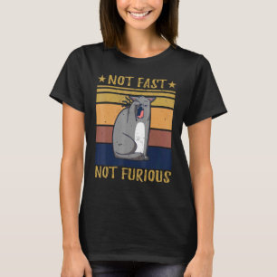 怒らない速い猫 Tシャツ