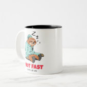 怒らない速さで ツートーンマグカップ (正面左)