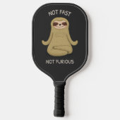 怒らない速さで ピックルボールラケット (裏面)