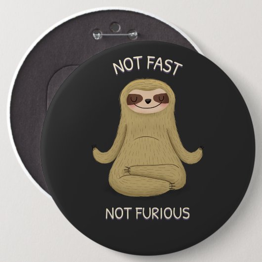 怒らない速さで 缶バッジ (正面&裏面)