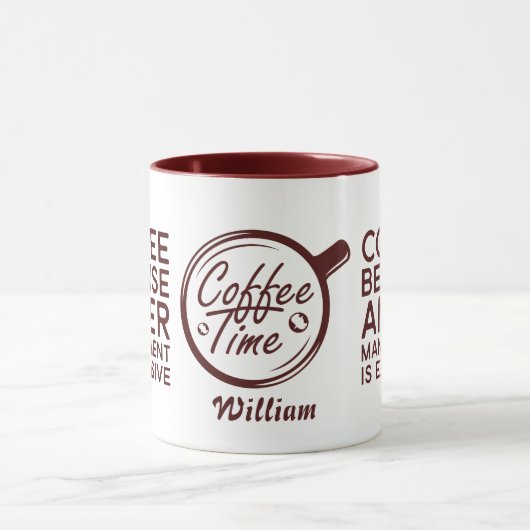 怒りおもしろい管理が高価なためコーヒー マグカップ (中央)