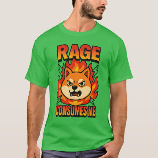 怒りが私を蝕む Tシャツ