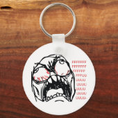 怒りすごいトロール キーホルダー (正面)