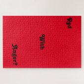 「怒りで赤い？」1000+作品パズル ジグソーパズル (横)