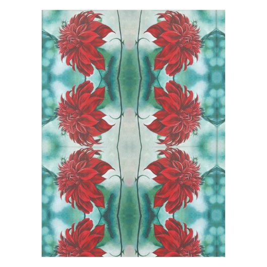 怒りで赤 テーブルクロス (正面)