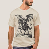 怒りと影の翼 Tシャツ (正面)