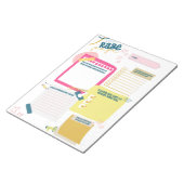 怒りと怒りのRage Pageメモ帳 ノートパッド (アングル)