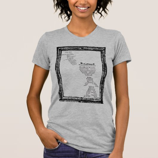 怒りと混乱の兄弟 Tシャツ (正面)