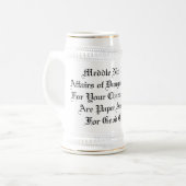 怒りないDM ビールジョッキ (正面左)